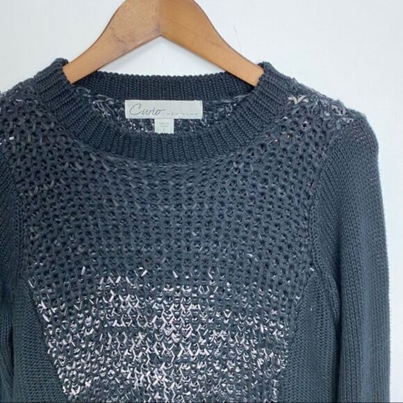 Anthropologie Curio Knit Pullover Sweater - Picture 3 of 10